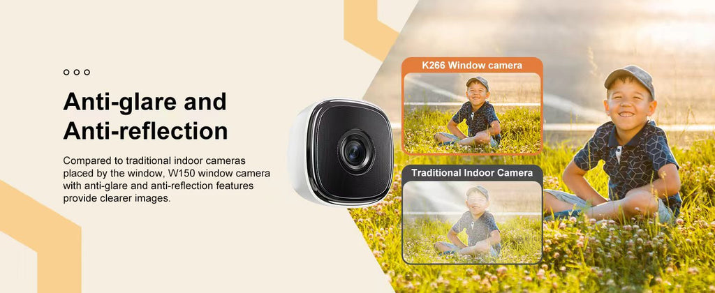 Tuya APP Window WIFI IP Camera Cube