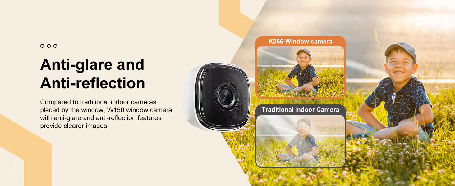 Tuya APP Window WIFI IP Camera Cube