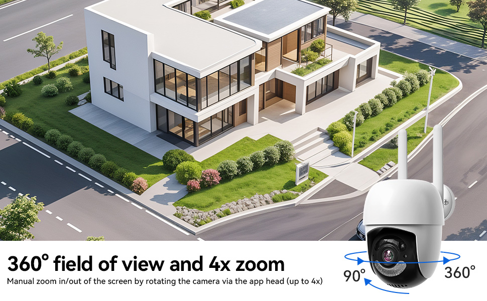 Tuya  APP 8CH 3.0MP PTZ Pan Tilt Wireless WIFI IP Camera CCTV Security System