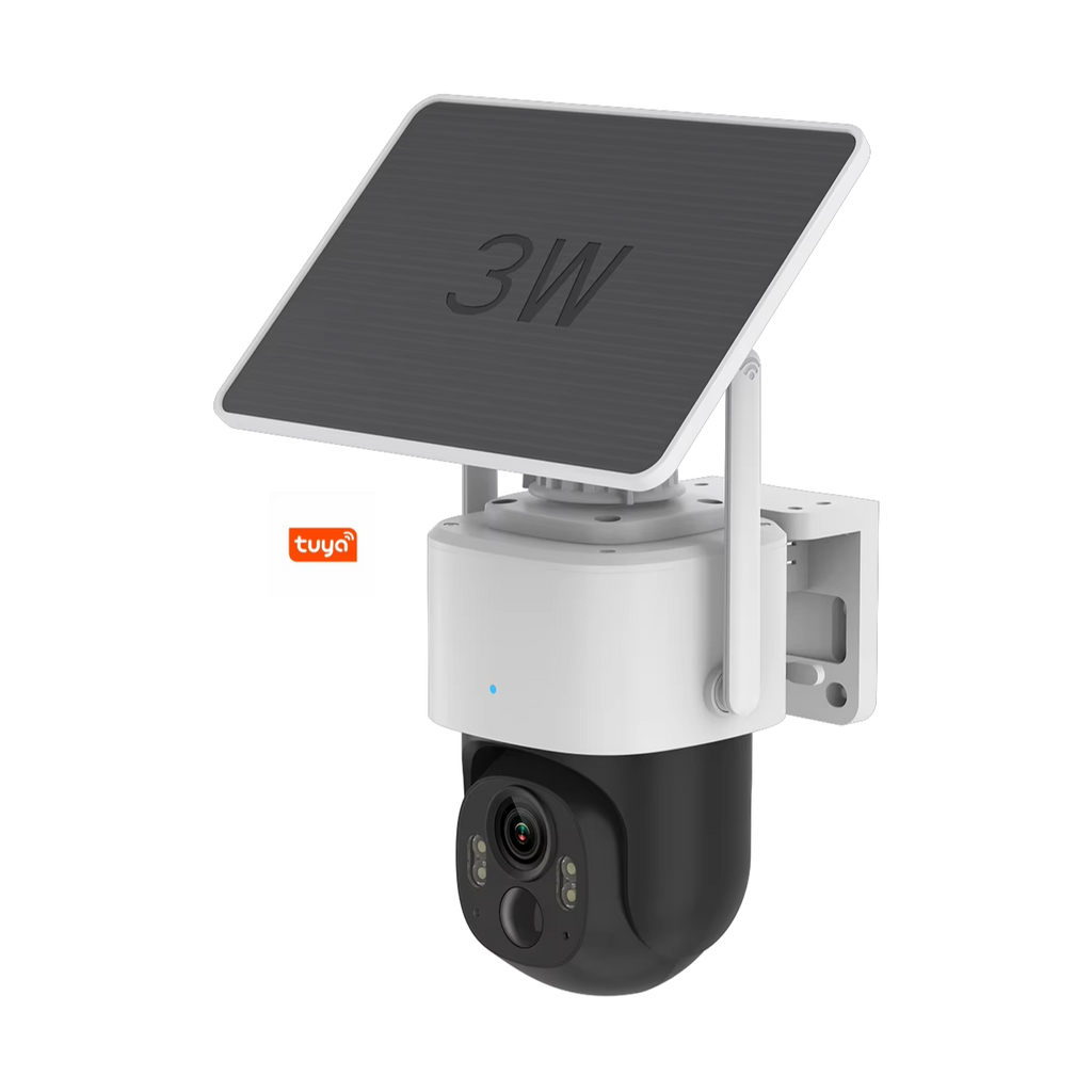 InLifeCam Tuya Smart APP 3MP 4G /WI-FI Battery PT Camera Solar IP Camera Use for Home Farm Store Market