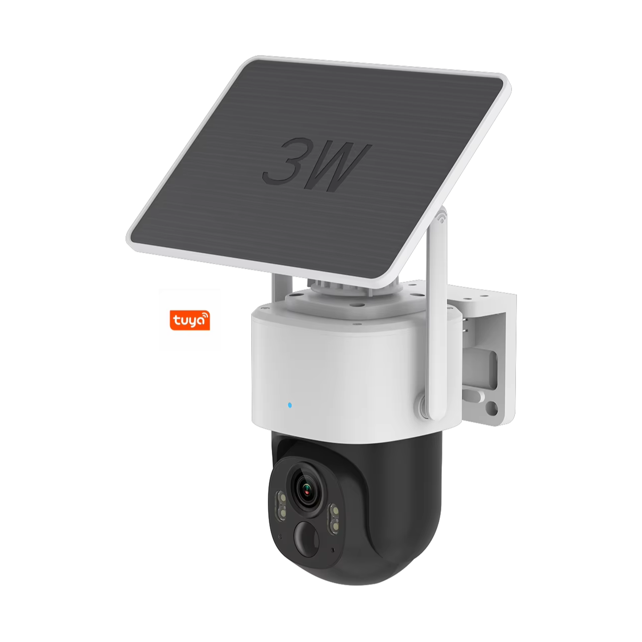 InLifeCam Tuya Smart APP 3MP 4G /WI-FI Battery PT Camera Solar IP Camera Use for Home Farm Store Market