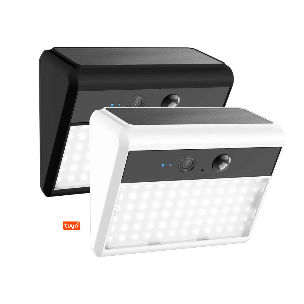 InLifeCam  Tuya Smart App 3MP Solar Wall Light Camera Street Lamp Camera