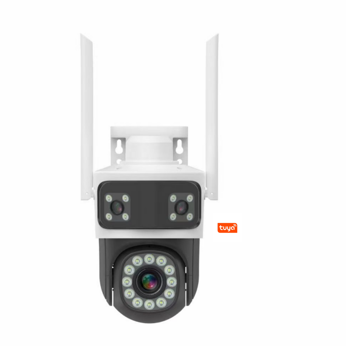 Tuya APP Three Lens Outdoor WIFI IP Camera