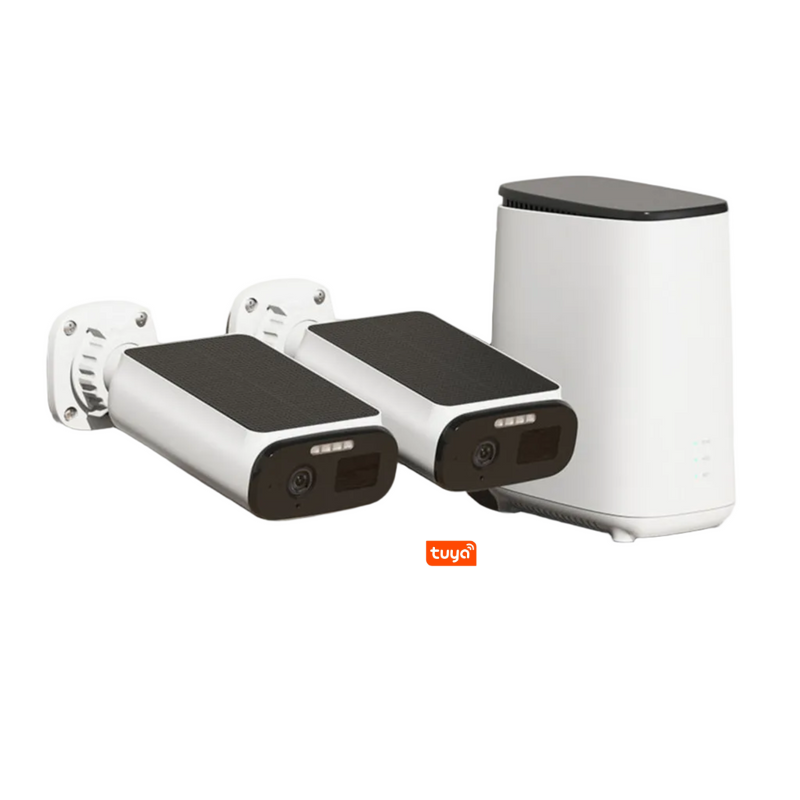 Tuya Smart app 3.0MP  Smart Electronics Smart Home Smart Home Kits & Systems Security System Kit with Solar-Cameras Homebase Camera Hub NVR Station App Control for Home OEM/ODM