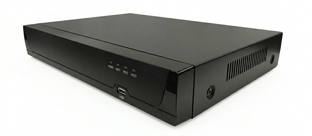 Tuya Smart APP 4K 16CH/8CH/4CH Wire/POE NVR Network Video Recorder Support up to 8MP/4K IP Cameras, Human& Vehicle Detection,