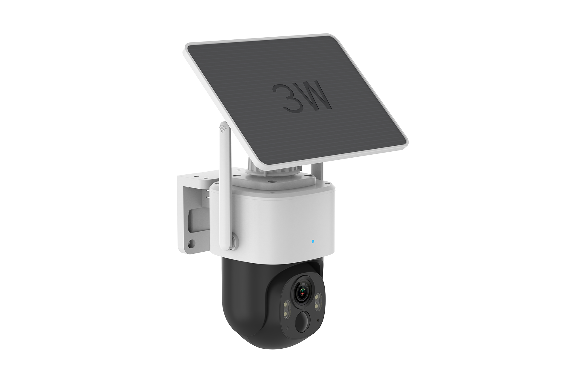 InLifeCam Tuya Smart APP 3MP 4G /WI-FI Battery PT Camera Solar IP Camera Use for Home Farm Store Market