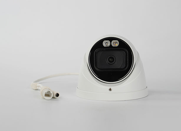 Surveillance Products Network Camera Tuya Smart APP 5MP Security Camera System Dome PoE Turret IP Camera Full-Color Night Vision, High Resolution Monitor