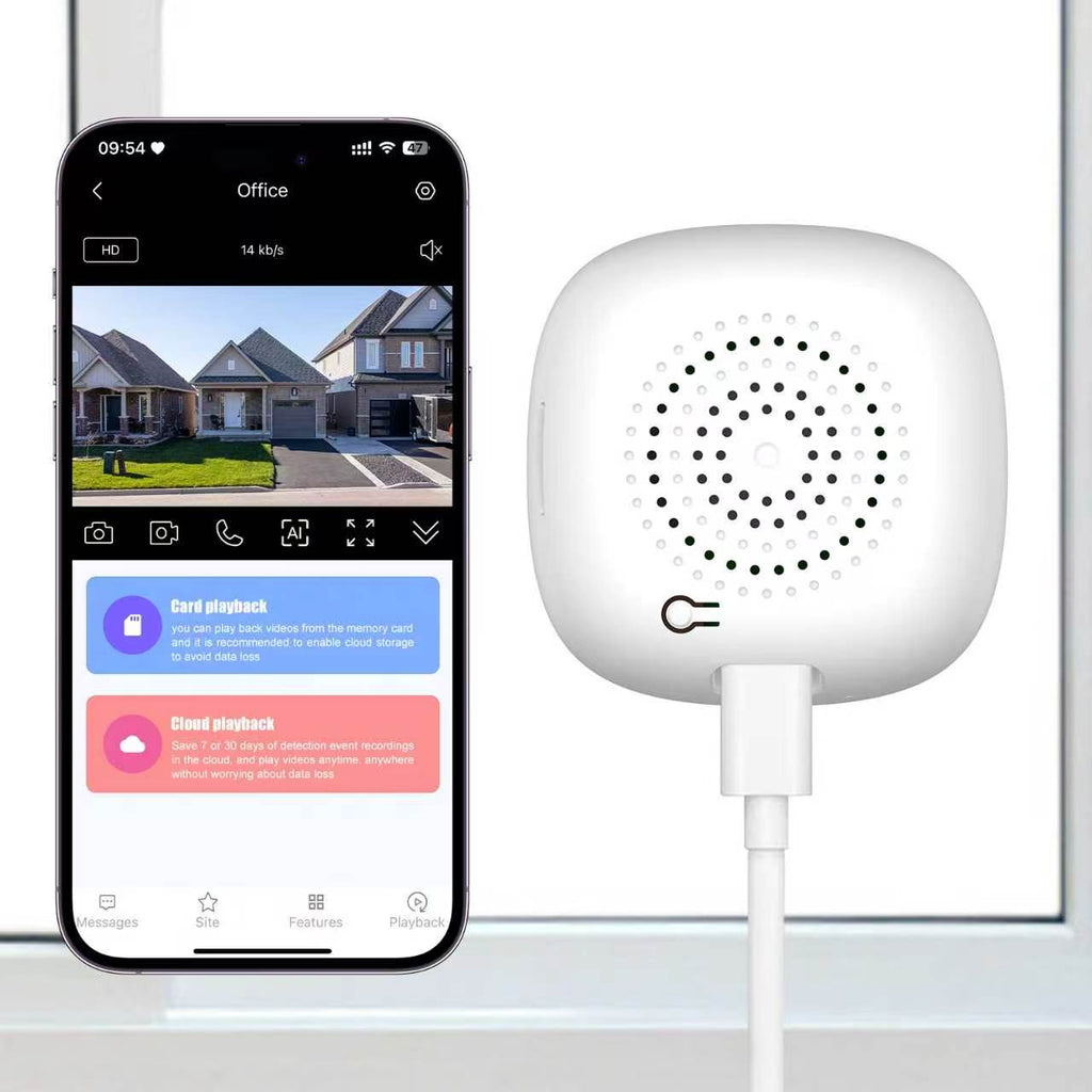 Tuya APP Window WIFI IP Camera Cube