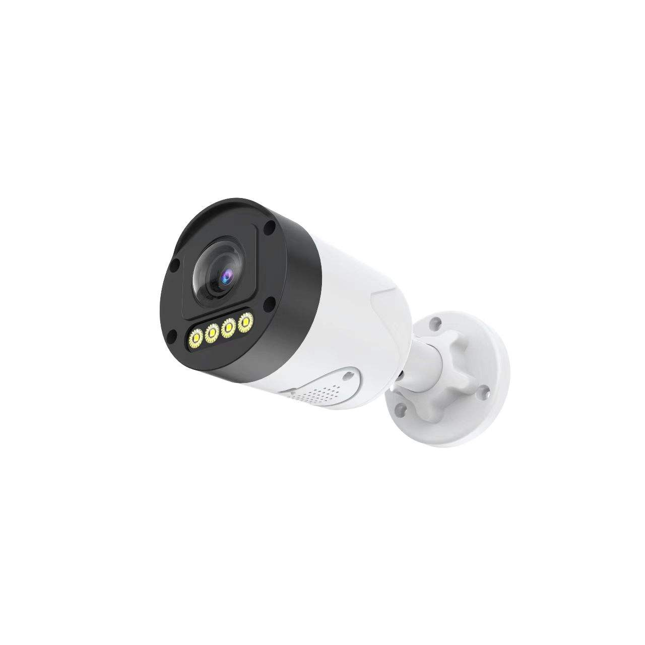 POE IP CCTV 4K Outdoor Home Security Camera Smart Features Built-In Mic Night Vision Motion Detection Supports Memory Card Cloud