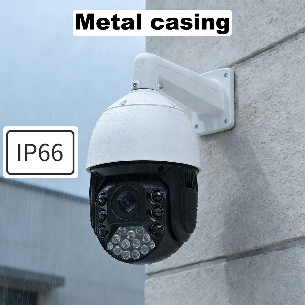4k Cctv Camera 36X Ptz Security Camera with Two-Way Audio TF Card Support Outdoor Security IP Camera Surveillance Camera