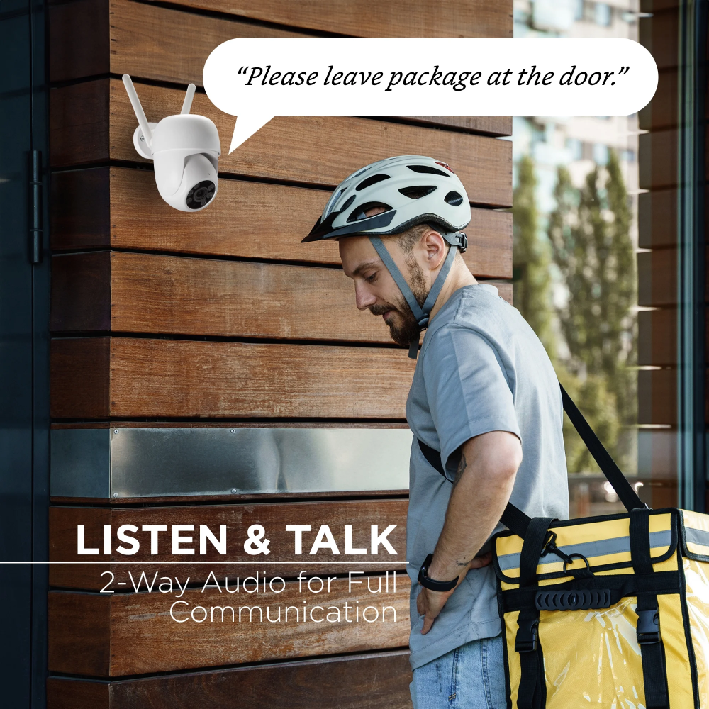 InLifecam 4.0mp Tuya Smart app Wi-Fi PTZ Wireless IP Camera