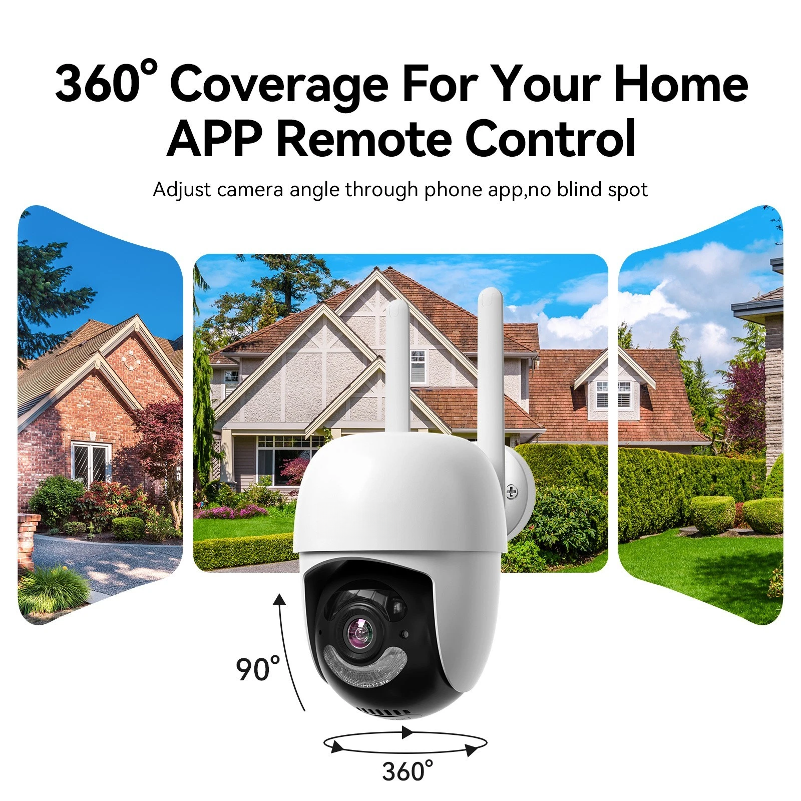 Tuya Smart App 8CH 3.0MP Wireless WIFI IP Camera CCTV Security PTZ Camera Security System