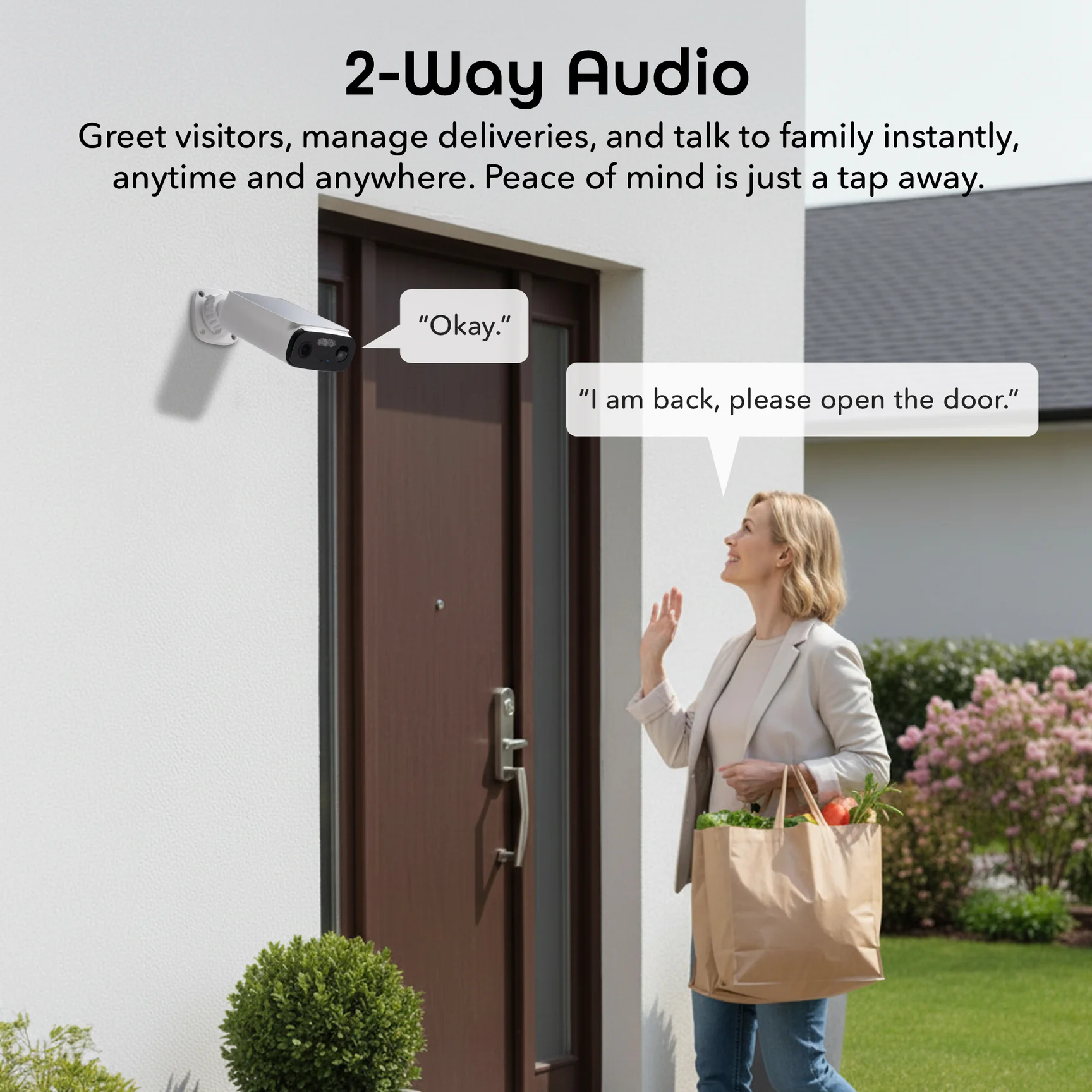 Tuya Smart APP 5MP Solar Battery WIFI Camera