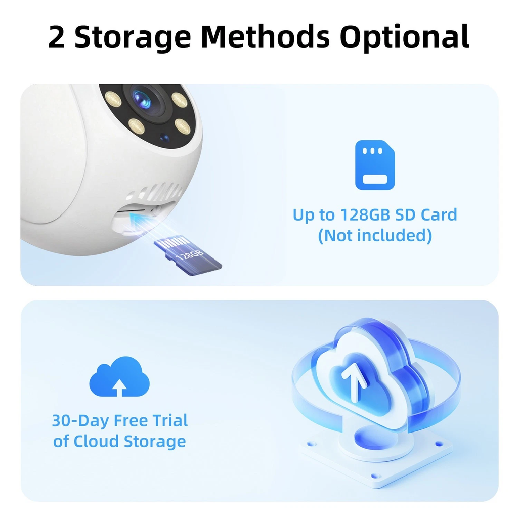 Tuya APP  8CH 3MPx Bullet PTZ Wireless WIFI IP Camera Security System Network Camera KIt