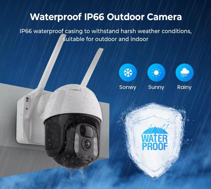 InLifeCam 3.0MP WI-Fi /4g  PIR Solar Battery Outdoor IP Camera TUYA APP