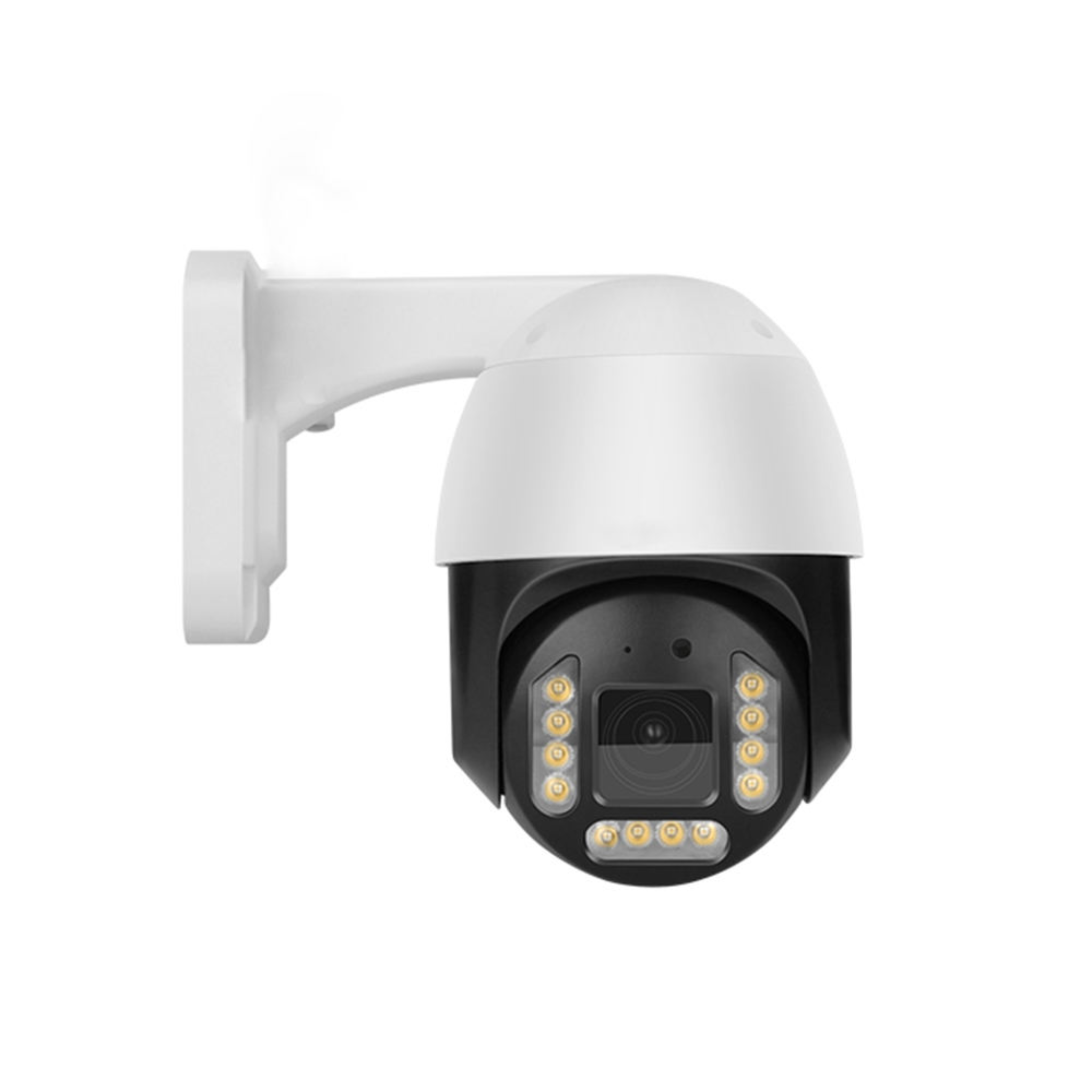 8MP 5X Zoom Smart 4k Poe PTZ Security Camera Color Night Vision Ai Humanoid Detection 30m IR Distance IP66 Cloud Data Storage