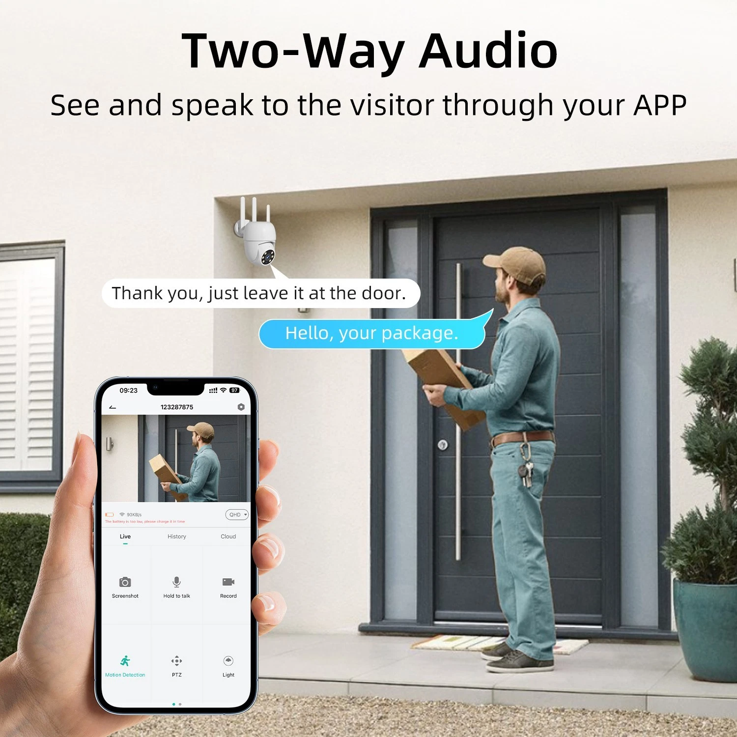 Tuya APP  8CH 3MPx Bullet PTZ Wireless WIFI IP Camera Security System Network Camera KIt