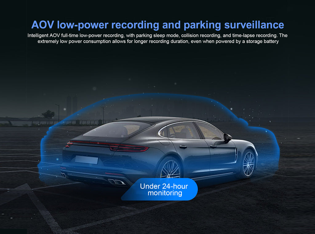 InLifecam 2K+1080P Dual Lens 4G Cloud DashcamCar Dash Camera Night Vision Driving Recorder Dashcam