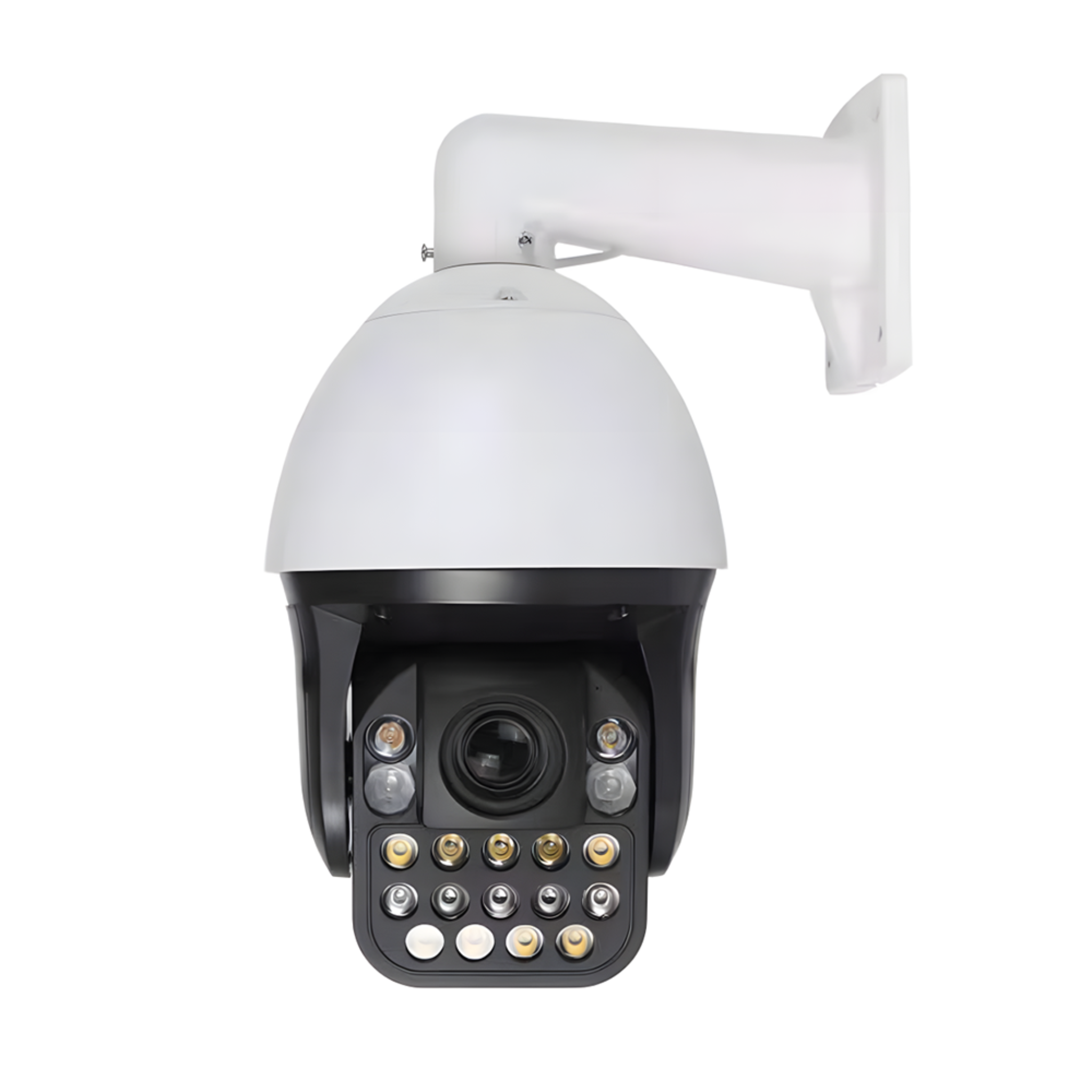 4K PTZ Camera 20X Optical Zoom Metal Housing Full Color Night Vision 180m IR IP66 Waterproof Home Security Network Camera