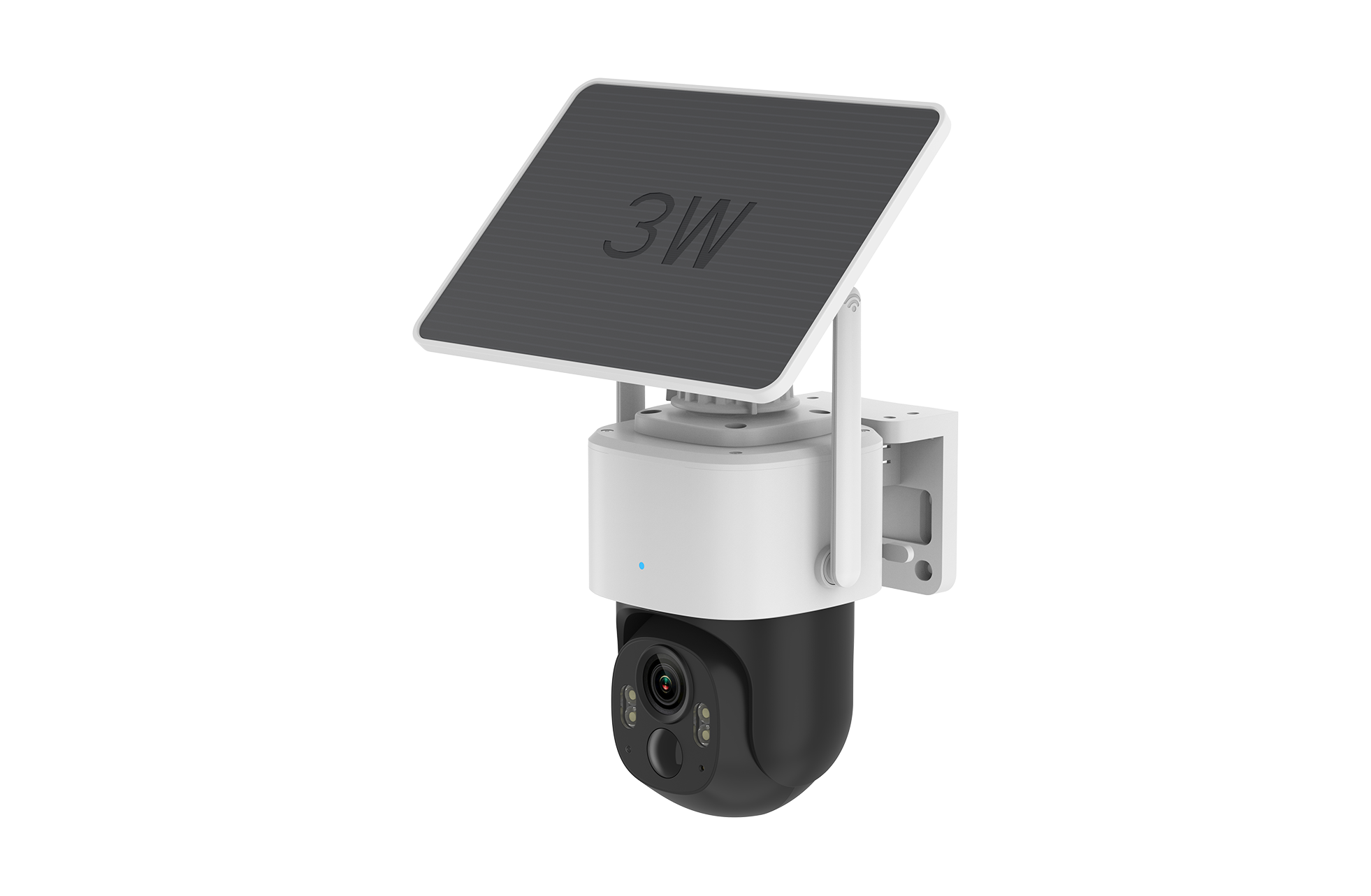 InLifeCam Tuya Smart APP 3MP 4G /WI-FI Battery PT Camera Solar IP Camera Use for Home Farm Store Market