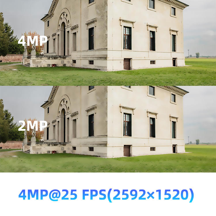 4MP Dome Camera With 6X Zoom, Full Color Night Vision, 60M IR, Two-Way Audio, IP66 Waterproof Security Camera