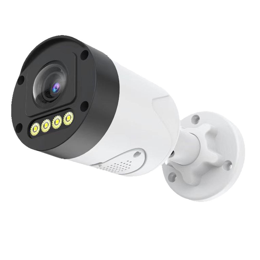 POE IP CCTV 4K Outdoor Home Security Camera Smart Features Built-In Mic Night Vision Motion Detection Supports Memory Card Cloud