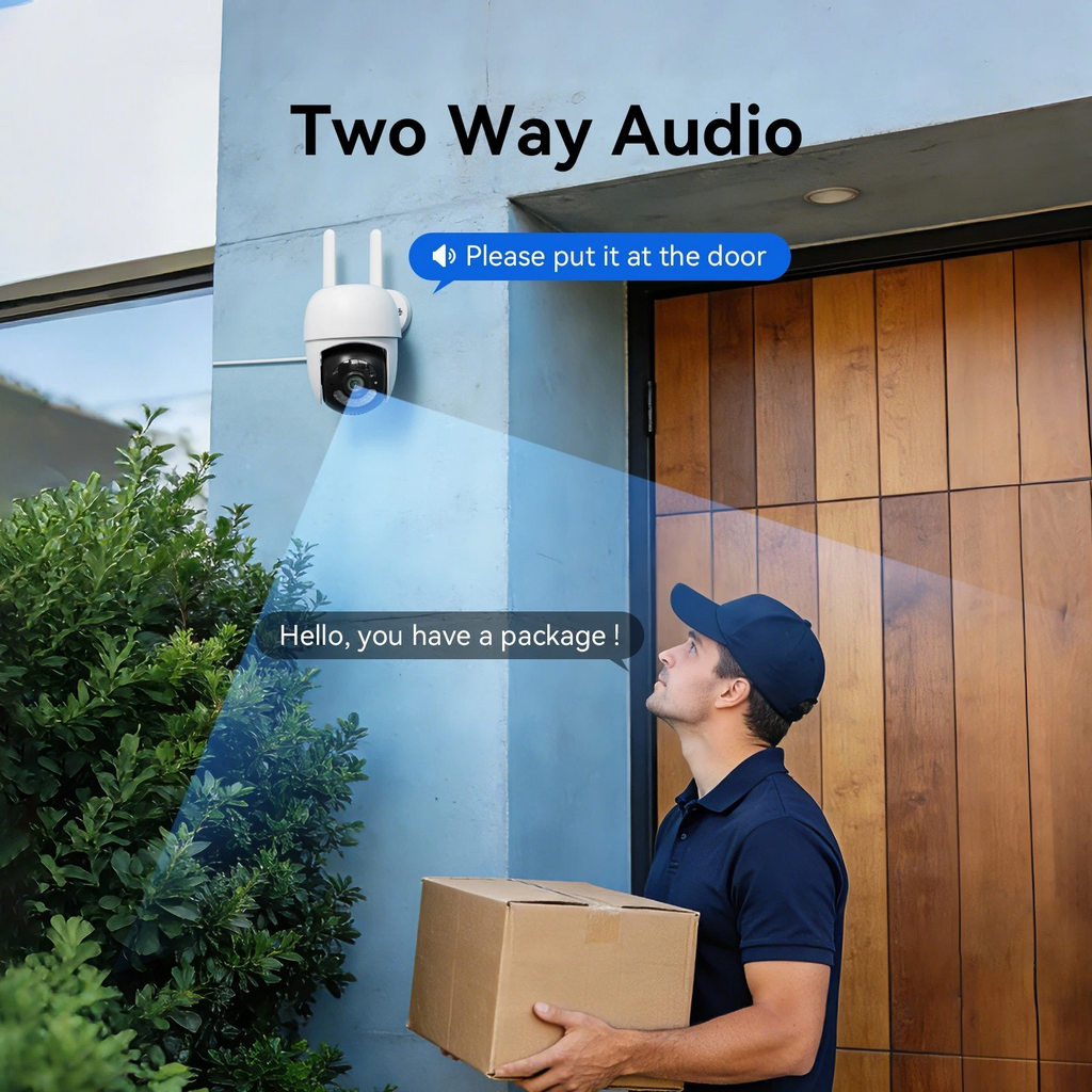 Tuya  APP 8CH 3.0MP PTZ Pan Tilt Wireless WIFI IP Camera CCTV Security System