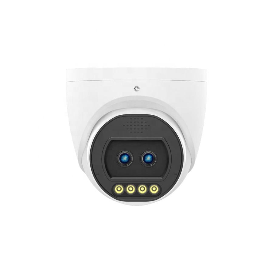 4MP Dome Camera With 6X Zoom, Full Color Night Vision, 60M IR, Two-Way Audio, IP66 Waterproof Security Camera