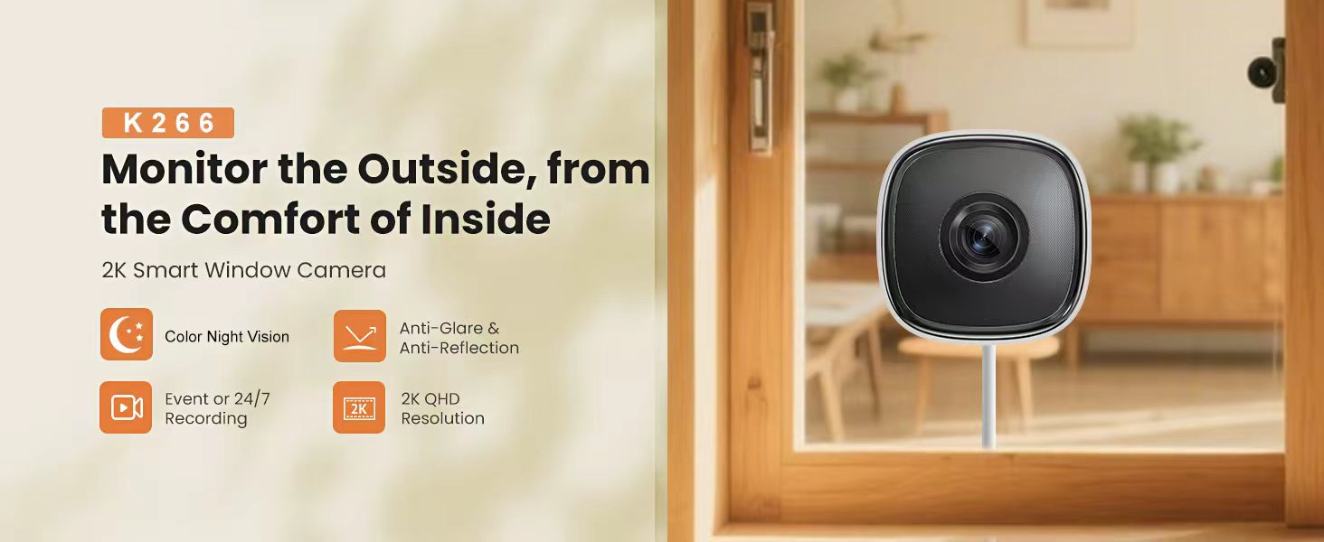 Tuya APP Window WIFI IP Camera Cube