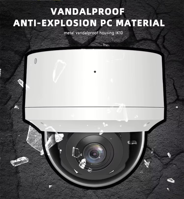 8MP Mini Two Way Audio Sony POE IP PTZ Camera 5X Digital Zoom OEM Hik Protocol WDR IP66 Outdoor IR 4K Network Security Camera