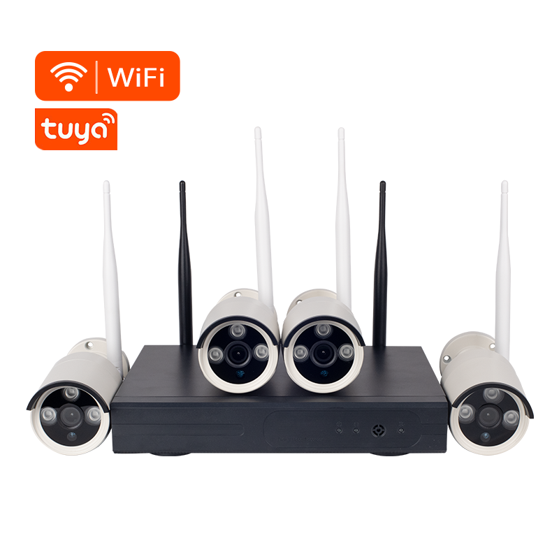 Tuya Smart app 8ch Wireless WI-FI IP Camera Kit 3.0MP
