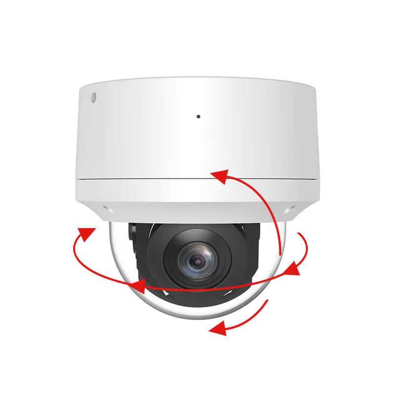 8MP Mini Two Way Audio Sony POE IP PTZ Camera 5X Digital Zoom OEM Hik Protocol WDR IP66 Outdoor IR 4K Network Security Camera