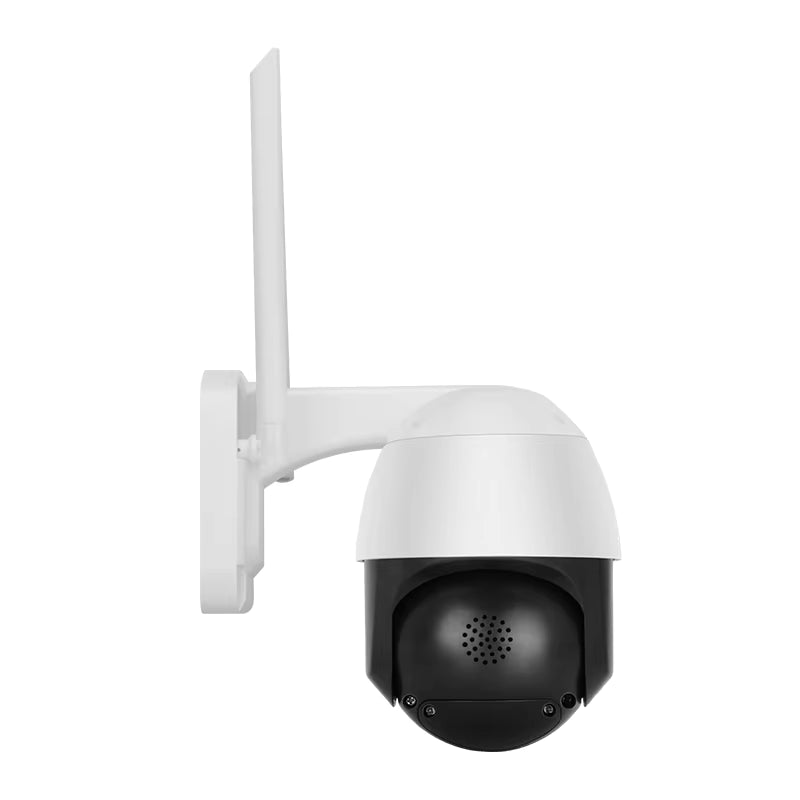 8MP 5X Zoom Smart 4k Poe PTZ Security Camera Color Night Vision Ai Humanoid Detection 30m IR Distance IP66 Cloud Data Storage