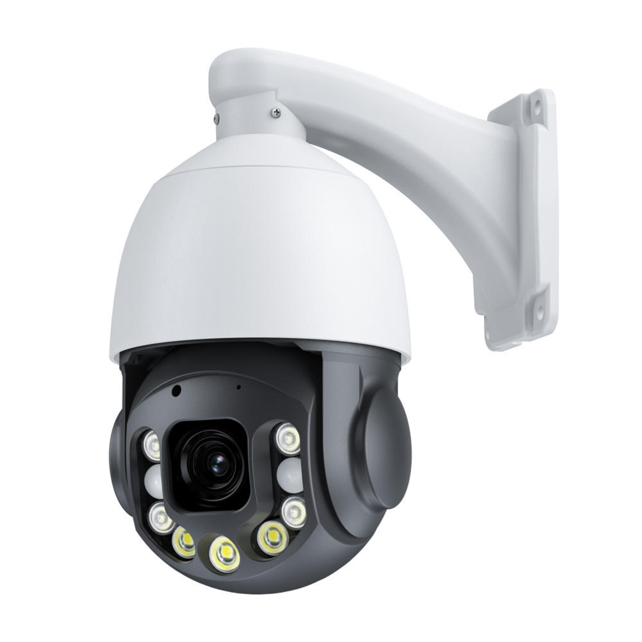 Factory Auto Tracking POE IP Camera with 20x Optical Zoom 4K 8MP Hik Protocol Compatible CMOS Sensor Night Vision Built-in Mic