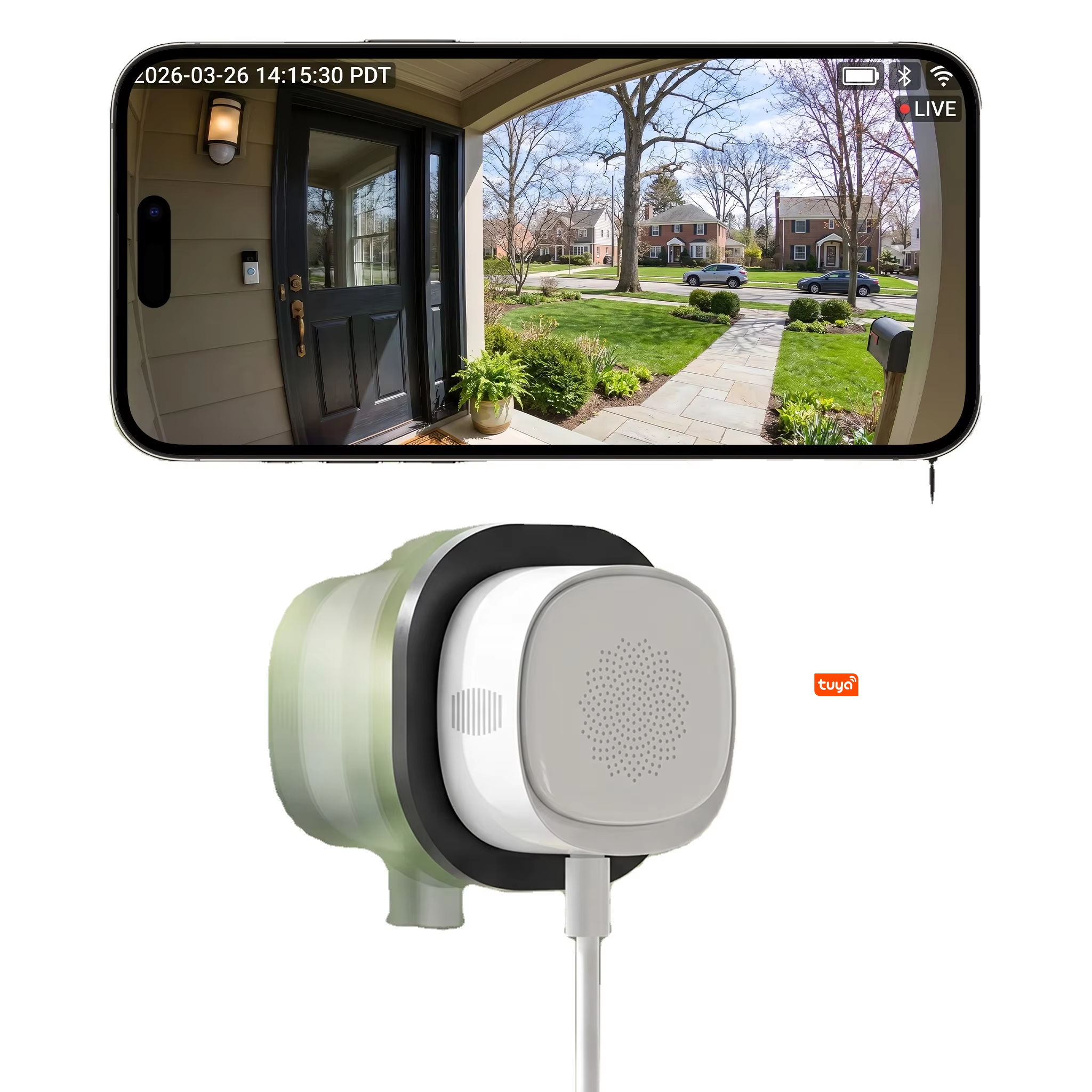 Tuya APP Window WIFI IP Camera Cube