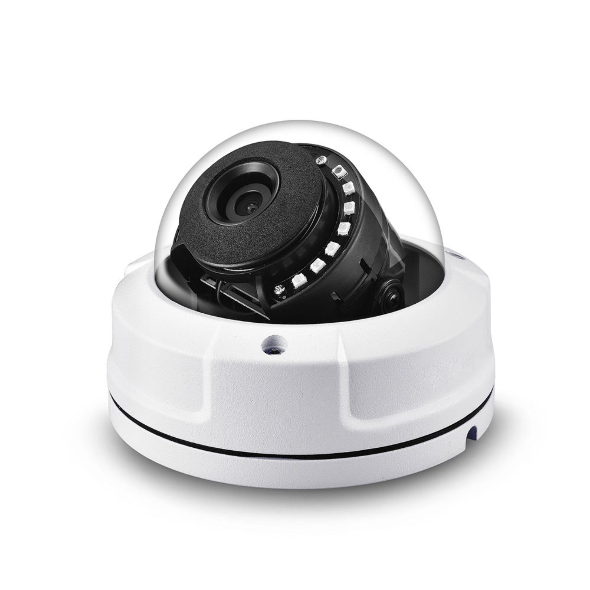 8MP POE IP Dome Camera 4K Vandal-Resistant IR Digital Color Waterproof Housing Night Vision NVR Support CMOS Sensor H.265/H.264