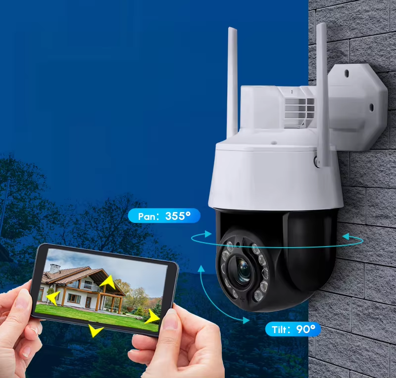 InLifeCam Tuya app 5MP 20X Optical Zoom IR 150m Night Vision Network Wifi Dome PTZ Camera 360 Panoramic P2P IP Wireless Smart Tuya Two-Way Audio