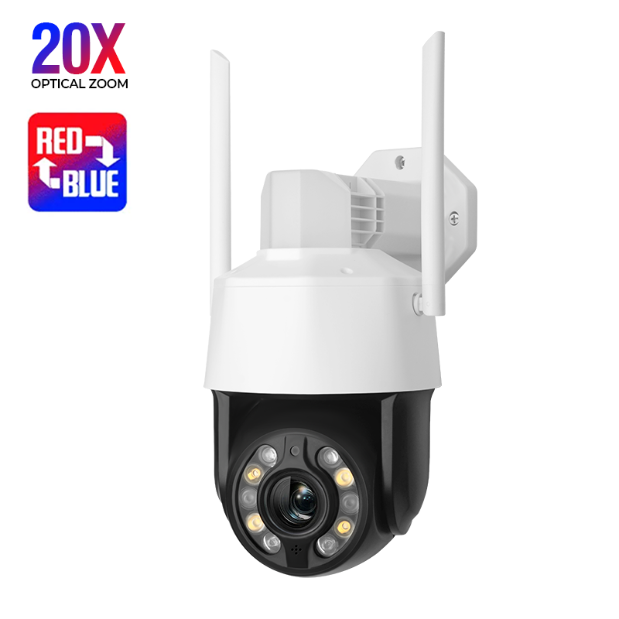 InLifeCam Tuya app 5MP 20X Optical Zoom IR 150m Night Vision Network Wifi Dome PTZ Camera 360 Panoramic P2P IP Wireless Smart Tuya Two-Way Audio
